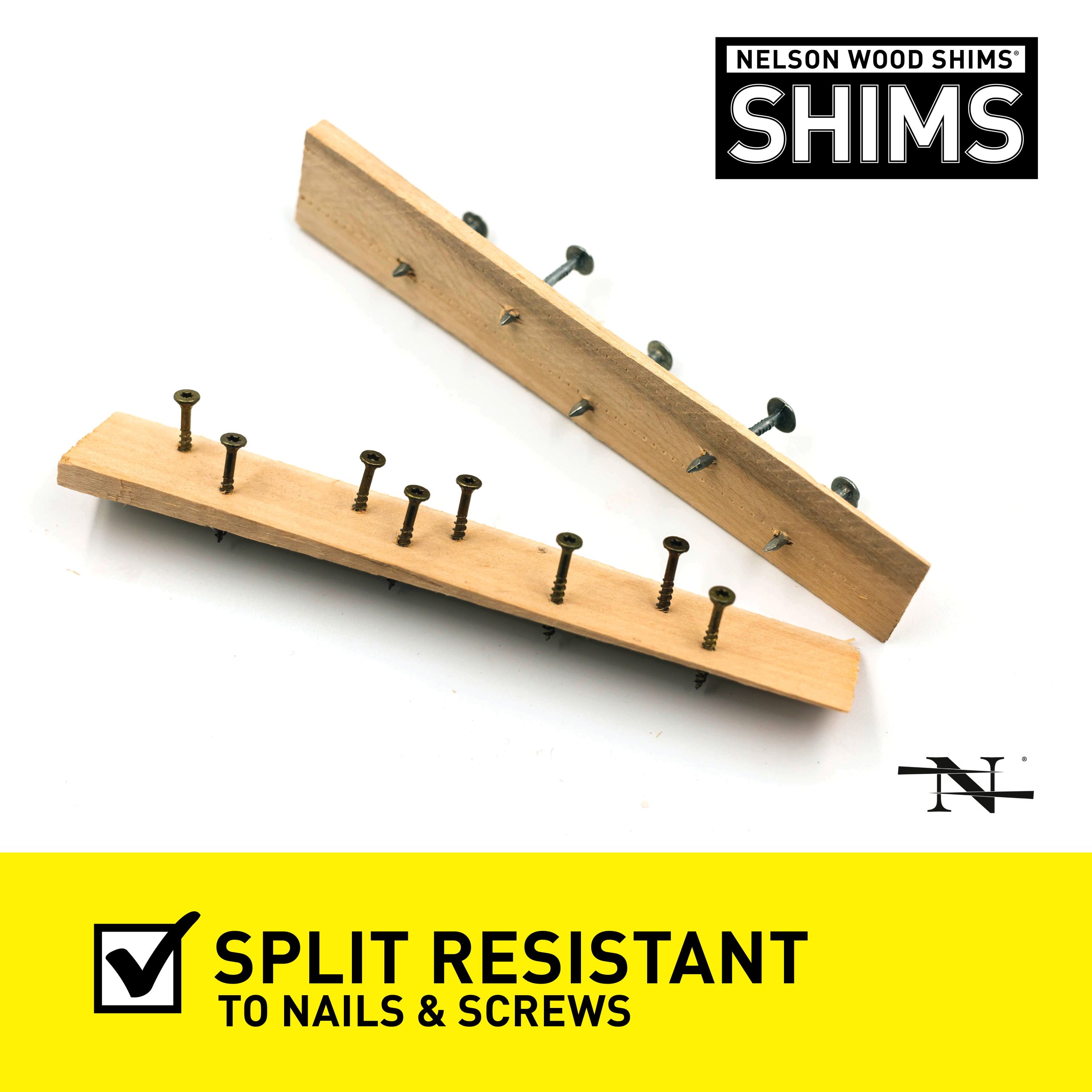 Nelson Wood Shims 8in Contractor Shims 56pk CSH8/56/10/12 from