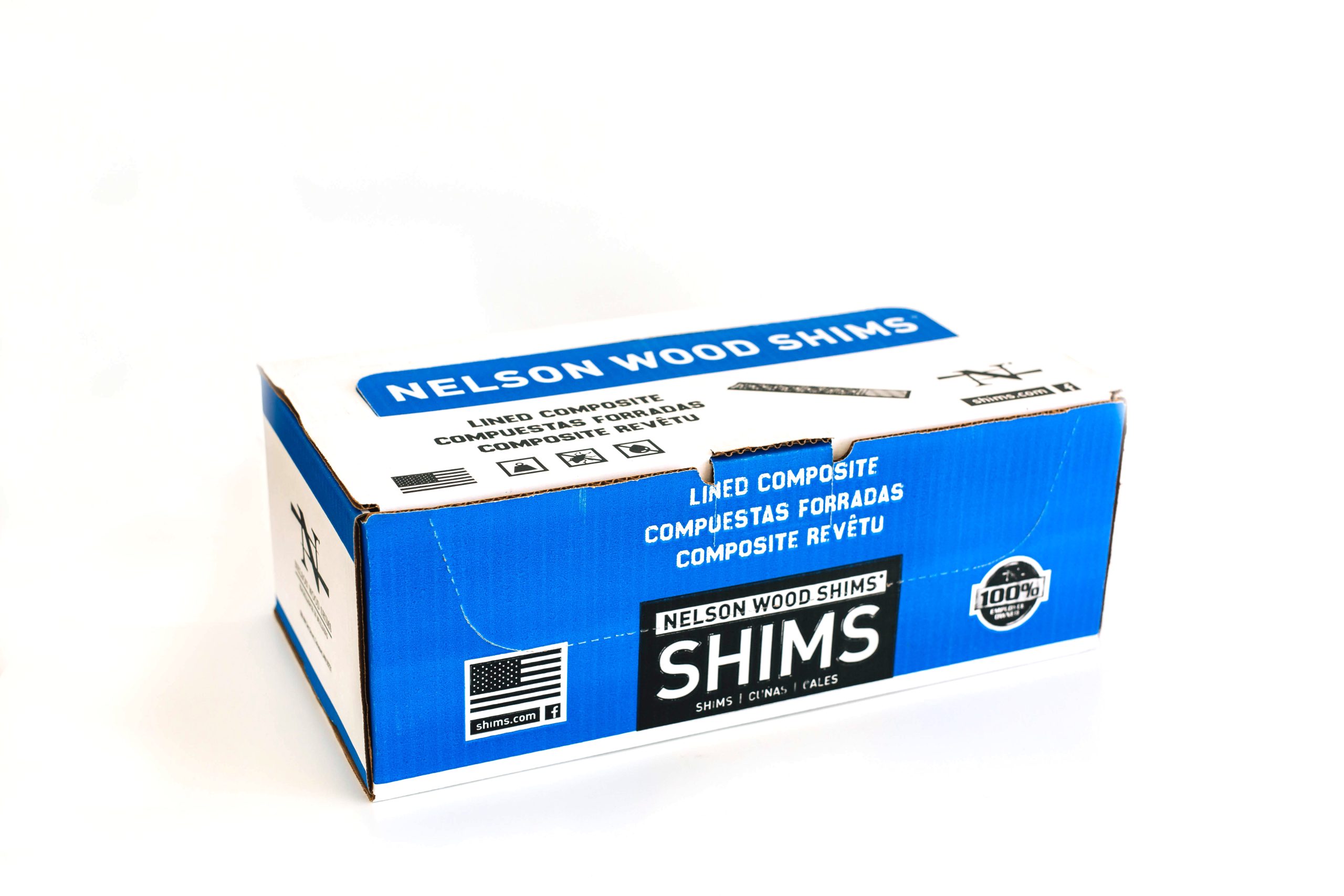 Nelson Wood Shims - 8 Long ~ 12 Pack Bundle