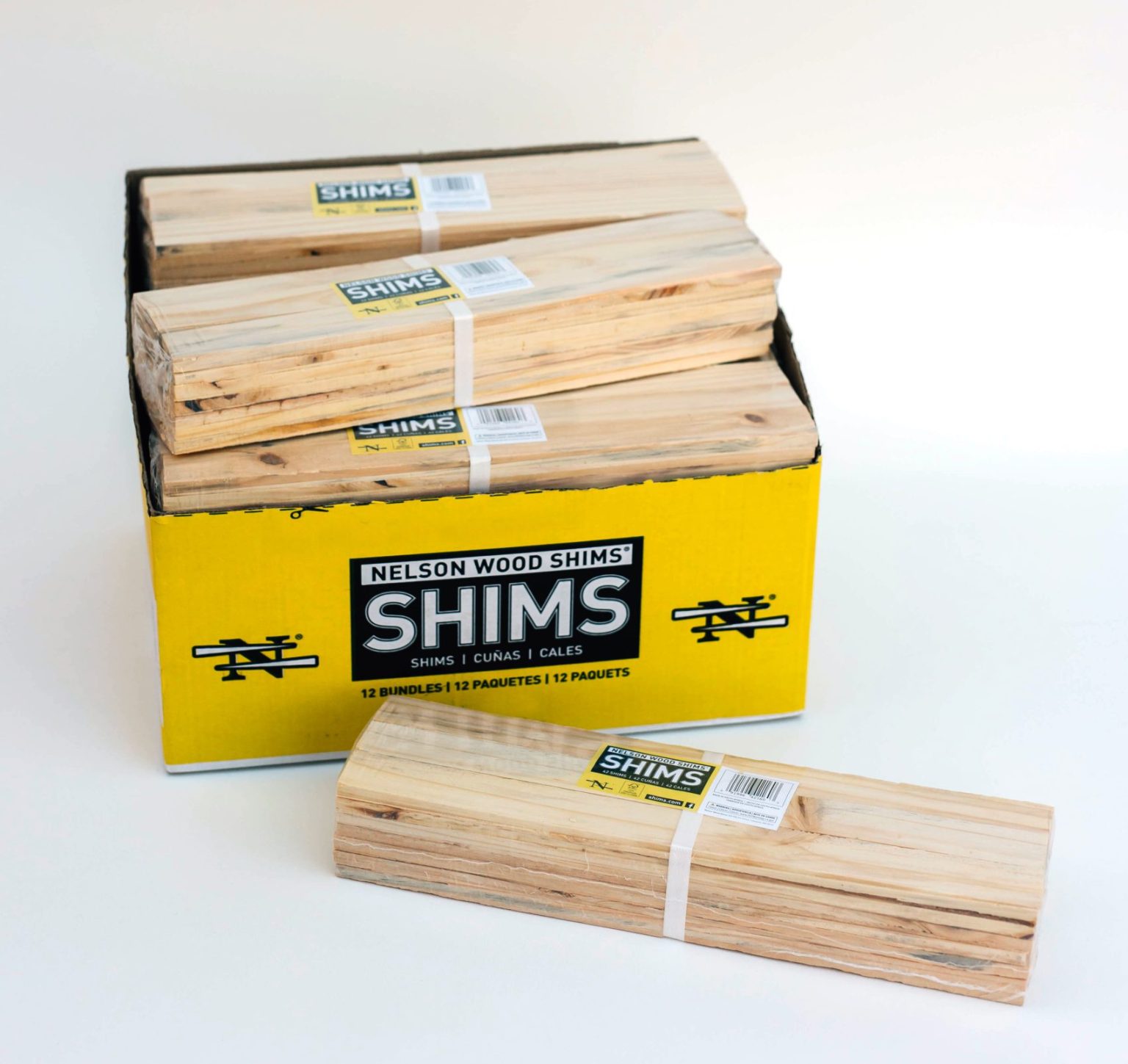 Contractor Grade Bundle 16 Inch Wood Shims Nelson Wood Shims